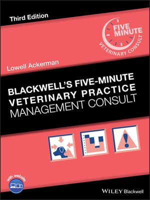 cover image of Blackwell's Five-Minute Veterinary Practice Management Consult